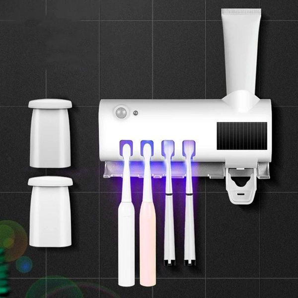 Диспенсер для зубной пасты с держателем щеток BRUSH STERILIZER - УФ стерилизатор 234567015 фото