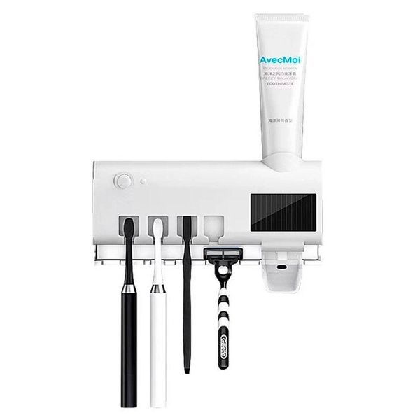 Диспенсер для зубной пасты с держателем щеток BRUSH STERILIZER - УФ стерилизатор 234567015 фото
