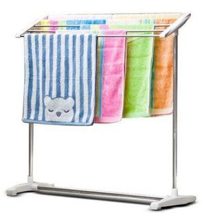 Сушарка для білизни (70х62х36см) Mobile towel rack, на 5 рядів / Підлогова сушка для одягу 234566761 фото