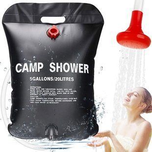 Переносний туристичний душ на 20 л, Easy Camp Solar Shower / Пртативний душ для дачі / Похідний компактний душ 234561151 фото