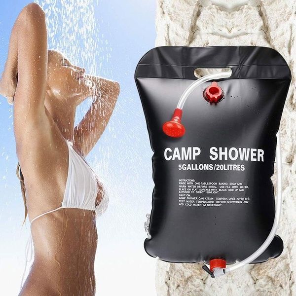 Переносний туристичний душ на 20 л, Easy Camp Solar Shower / Пртативний душ для дачі / Похідний компактний душ 234561151 фото
