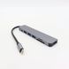 USB хаб 7в1, Type-C to HDMI+SD+TF+3хUSB +PD / Мультифункціональний юсб хаб / Розгалужувач USB 234565827 фото 4