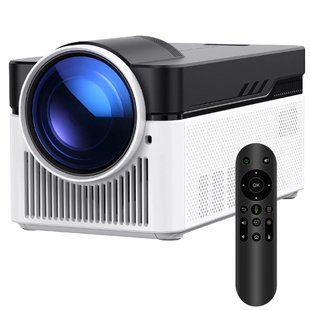 Портативний проектор 8K, WiFi/Bluetooth + пульт, MAGCUBIC HY450 / Домашній мультимедійний кінотеатр 234582148 фото