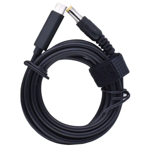 Кабель живлення для ноутбука та роутера + 10 перехідників, 65W, USB Type-C - DC / Зарядний кабель для модему 234573580 фото