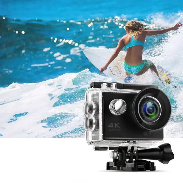 Водонепроникна екшн-камера WIFI, 4K, 16MP, DVR Sport S2 / Спортивний вай-фай камера для екстримальних відео 234560835 фото