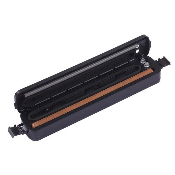 Кухонный вакуумный упаковщик продуктов питания Vacuum Sealer, Черный / Вакууматор 23456246501 фото