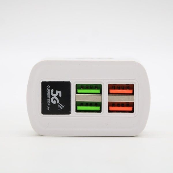 Зарядное устройство 4USB Quick Charge / Многопортовое зарядное устройство для телефона 234572635 фото