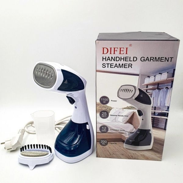 Ручной отпариватель 1100 Вт, Difei Handheld Garment Steamer DF-019A / Вертикальный отпариватель для одежды 234570260 фото