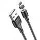 Магнитный кабель USB-Lightning 1м 2.4А X52 / Зарядный шнур для смартфона / Зарядный кабель 234581839 фото 7
