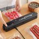 Кухонный вакуумный упаковщик продуктов питания Vacuum Sealer, Черный / Вакууматор 23456246501 фото 8