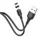 Магнитный кабель USB-Lightning 1м 2.4А X52 / Зарядный шнур для смартфона / Зарядный кабель 234581839 фото 4